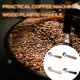 thumbnail image 2 of Injueey Máquina de café con mango de madera, portafiltro sin fondo para cocina, cuenco para polvo de tres orejas, herramienta de fabricación, filtrado Juegos de servir café y té Tipo 1 Injueey HA064525-01, 2 of 6