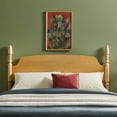 thumbnail image 6 of Traditional Walker Edison Easy Assembly Solid Wood Vivienne Queen Bed - Natural, 6 of 16