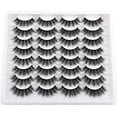 thumbnail image 5 of 16 Pairs False Eyelashes Volume Natural Fake Lashes 3D Faux Pack, 5 of 5