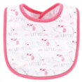 thumbnail image 6 of Luvable Friends Baby Girl Cotton Terry Bibs 10pk, Girl Elephant Damask, One Size, 6 of 6