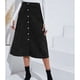 thumbnail image 3 of Falda Larga Falda De Otoño De Línea A Lavable A Máquina Ajustada Para Vacaciones ANGGREK Ropa, 3 of 7