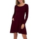 thumbnail image 3 of Vestidos casuales de manga larga con bolsillos para mujer Ormromra, 3 of 7