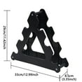 thumbnail image 3 of Clearance! Home Decor 3 Tier Dumbbell Rack Storage Stand Space Saving Women Household Men Fitness Weight Rack for Strength Exercise Gym B,29x33cm, 3 of 4