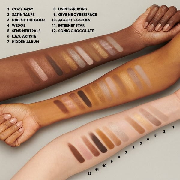 MAC 12 Artist-Curated True Nudes パレット未使用 MAC Connect In Colour Eye Shadow (12x Eyeshadow) Palette