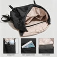 thumbnail image 3 of AUXDIQ Hiking Backpack 16L Lightweight Backpack Travel Daypack for Women Men Black, 3 of 6