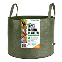 SMART POT 20 Gallon Fabric Grow Bag w/strap handles - Forest Green