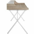thumbnail image 5 of Modway Bin Wood Grain Desk with Metal Legs, Multip, 5 of 5
