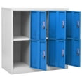 thumbnail image 5 of vidaXL Locker Cabinet Light Gray and Blue 35.4"x17.7"x36.4" Steel, 5 of 8