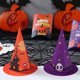 thumbnail image 4 of 2023 Halloween Bruja Púrpura Sombrero Caramelo Caja 6 Unids/set Divertido Niños Favor Cajas Decoración De Feliz Regalos Para Cosplay Suministros De Fiesta, 4 of 4