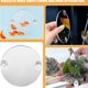 thumbnail image 2 of unbranded Con Ventosa Para Acuario Betta Plateado Acrílico Resistente Y Decorativo, 2 of 7