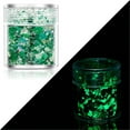 thumbnail image 2 of YDLCAFD Wedding Nails Glow In The Dark Glitter,Luminous Nail Glitter Glitter, 2 of 9