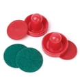 thumbnail image 2 of 2 Pieces Pushers Light Goalies Ice Hockey Pushers Pucks Set Table Set, 2 of 8