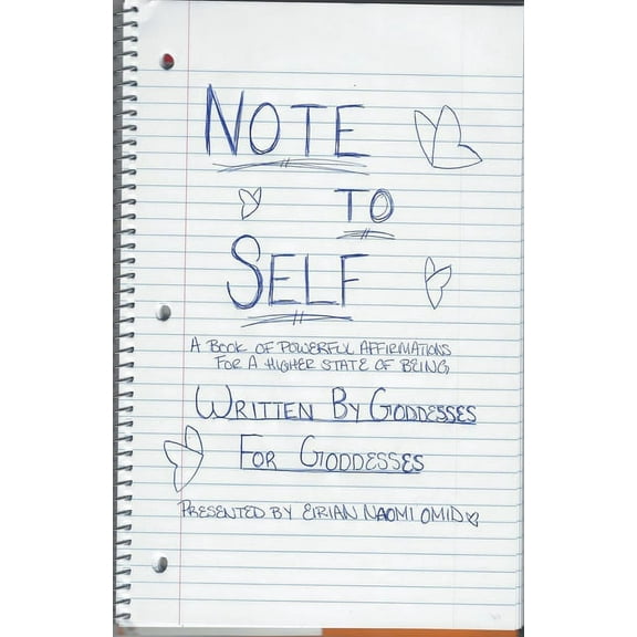 Note to Self, (Paperback)