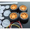 thumbnail image 5 of 78Pcs Plastic Gear Motor Gearbox Model Toy Car Auto Craft DIY Accessories Axle Belt Scientific Experiment Color:Pictured, 5 of 5