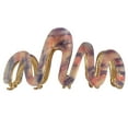 thumbnail image 2 of Fvsianol Hair Claw Wavy Hair Claw Wavy Hair Claw Clip Non Slip Strong Hold Barrettes Hairpins Clamp, 2 of 7