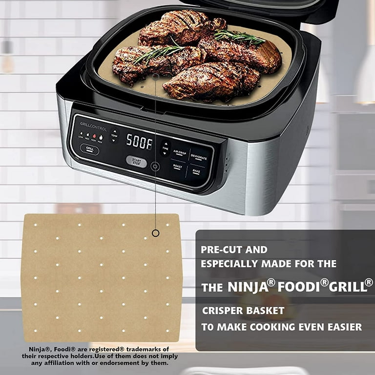 AIEVE Air Fryer Paper Accessories Compatible with Ninja AG301 Foodi Indoor  Grill Air Fryer Oven, 100Pcs Non-Stick Disposable Paper Liner Airfryer  Parchment Liners Compatible with Ninja Foodi 5-in-1 price in Saudi Arabia
