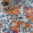 thumbnail image 5 of Superior Kalina Abstract Indoor/Outdoor Area Rug, 2.3' x 12', Cream, 5 of 6