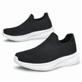 thumbnail image 6 of YHOON Women's Sneakers Slip On Walking Lightweight Breathable leisure Shoes Athletic Tennis Sneakers Black Size 10.5, 6 of 6