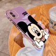 thumbnail image 1 of Carcasa Para Samsung Galaxy A03 Core A03S A13 A23 A33 A53 A73 4G 5G Nueva Cara Cuadrada Con Estampado De Mickey Funda De Diseño De Lujo Galvanoplastia Suave Para Teléfono, 1 of 4
