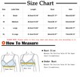 thumbnail image 3 of Women Bras Sports Fitness Bra Yoga Running Bra Dry Wicking Bra Sports Bra Black S, 3 of 5