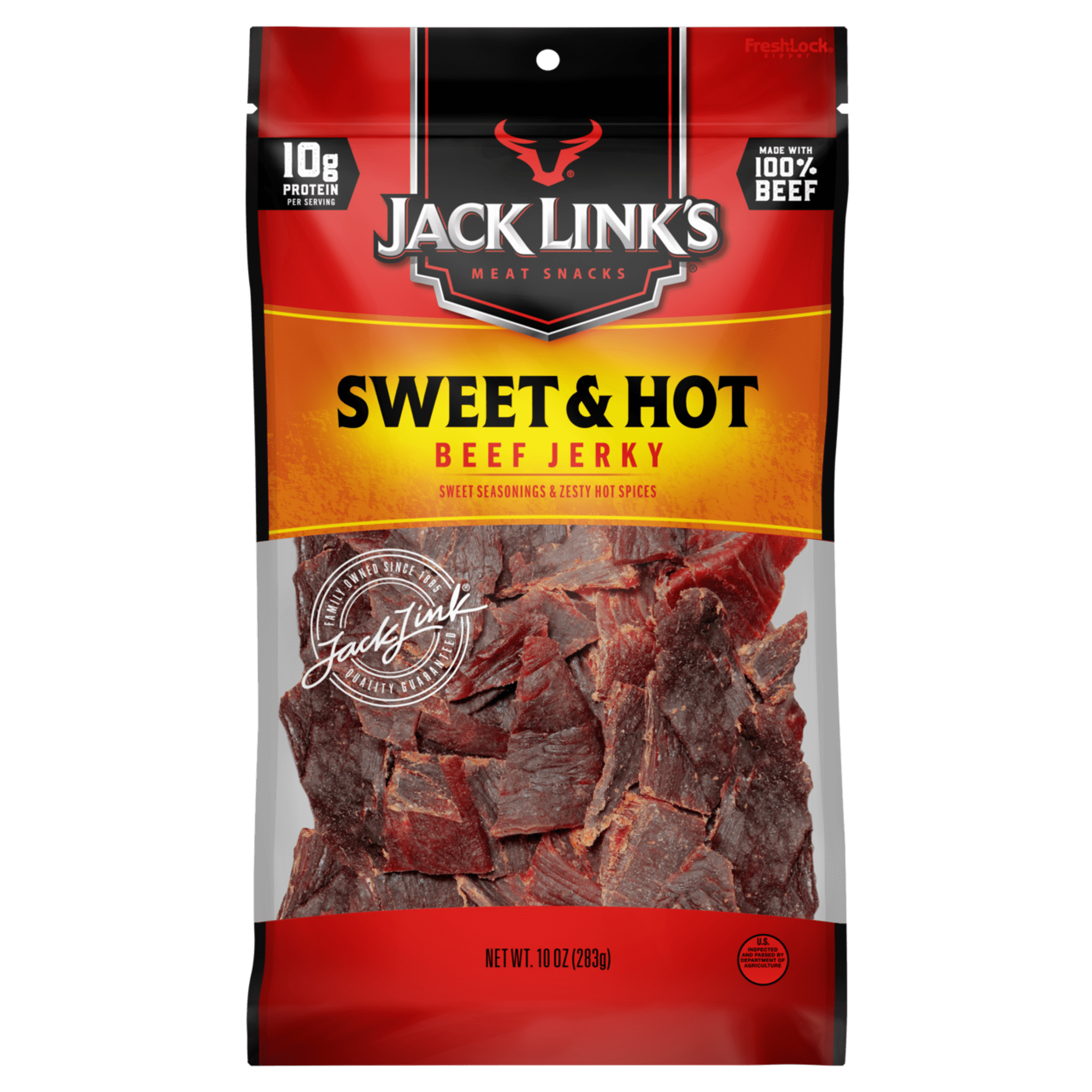 Jack Link's Size Value Jerky Beef Sweet & Hot 10oz