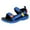 Blue, variant on Unisex Kids Non-Slip Sport Sandals, Hook & Loop Gray, 32