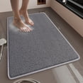 thumbnail image 2 of Bowayaoa Non Slipping Bathroom Mat Absorbent Floor Mat for Entrance, Soft Non Slip Carpet for Bedroom, Washable Polyester Rug with Beautiful Pattern, 2 of 7