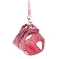 thumbnail image 1 of TISHITA Small Pet Outdoor Walking Harness and Leash Set Chest Strap Harness for Rabbit S Red, 1 of 8