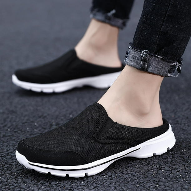 Nuevos zapatos casuales de gran tamaño, zapatos de mujer de medio soporte, zapatos individuales, sandalias planas para hombres, malla transpirable Wmkox8yii 123q313