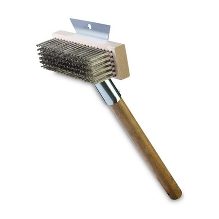 Deluxe Sport Grill Box - Malish 6-Row Deluxe Broiler Queen Grill Brush (Pack of 2)