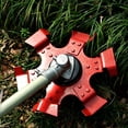 thumbnail image 6 of Heavy-Duty Manganese Steel Weeding Disc, 9.45-Inch Universal Tiller Attachment for Loosening Soil & Cutting Weeds, 6 of 7