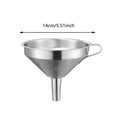 thumbnail image 3 of Outdor Stainless Steel Funnel With – Reusable Fine Mesh For Home & Kitchen, 3 of 6