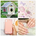 thumbnail image 6 of Uxcell Mini Resin Flower, 0.22" Diameter, Miniature Tiny Flower Charm Dollhouse Multicolored - (Applications: for Fairy Garden Dollhouse DIY Crafts Nail Jewelry Making), 100-Pieces, 6 of 6