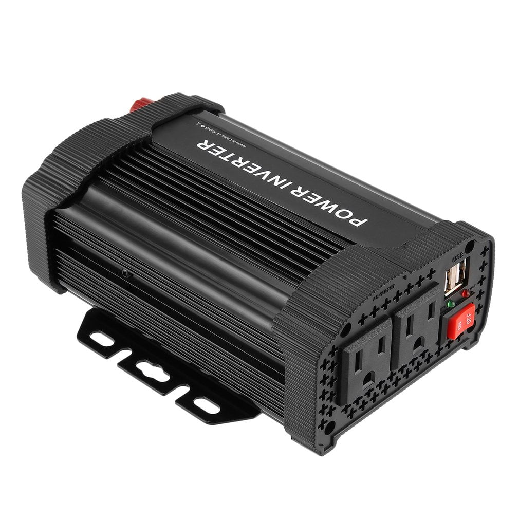 PSeries Portable Car Power Inverter 800W Solar Inverter DC12V to AC110V Modified Charger Power