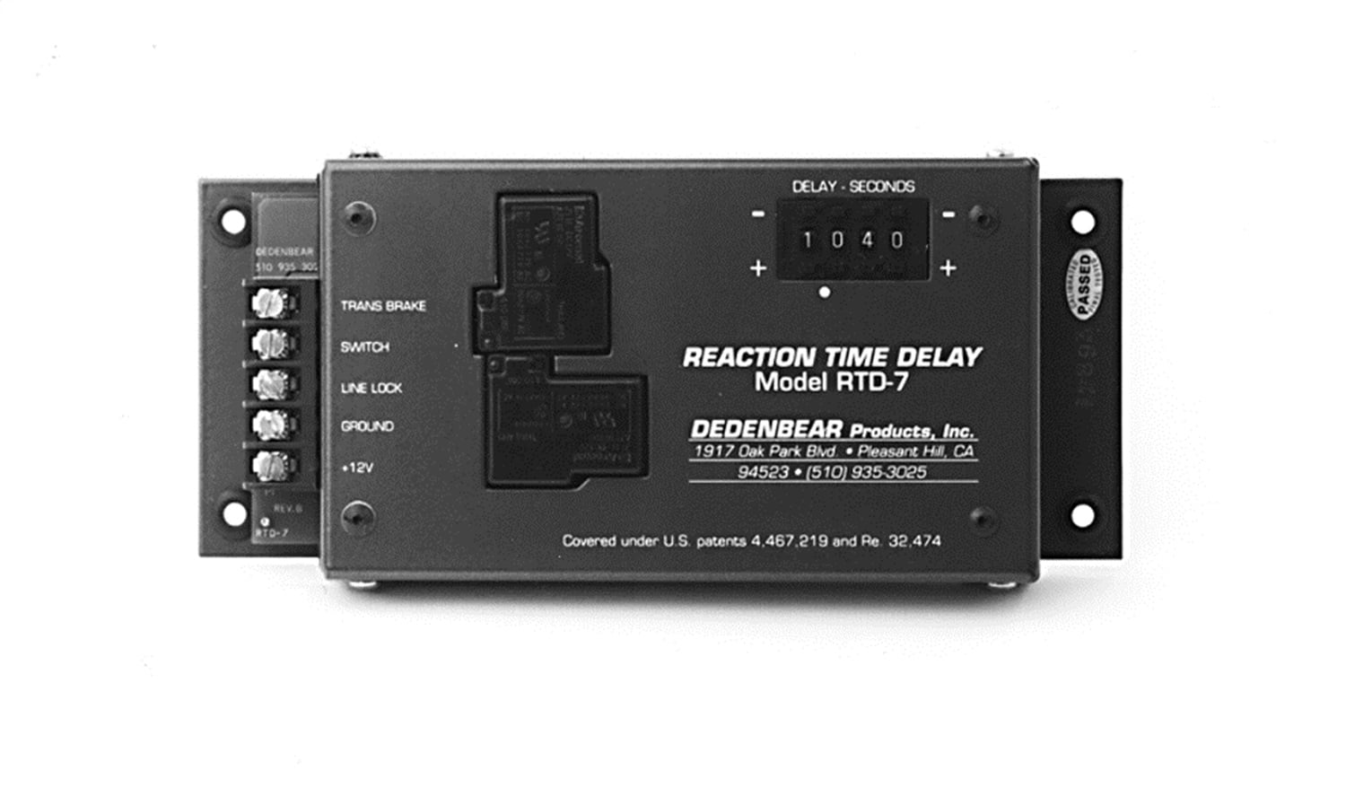 Dedenbear Rtd7 Reaction Time Delay Box