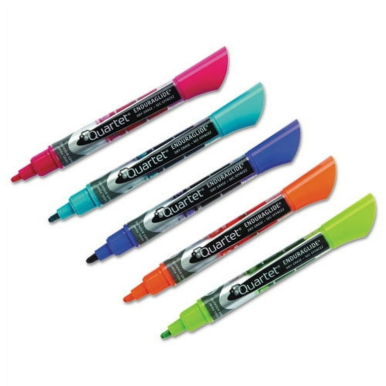 EnduraGlide Dry Erase Marker, Broad Chisel Tip, Nine Assorted Colors, 12/Set EnduraGlide Dry Erase Marker, Broad Chisel Tip, Nine Assorted Colors, 12/Set