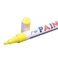 thumbnail image 2 of 1pc Color Marker Tire Tread Rubber Paint pen black Marker Metal Face Permanent Paint Marker Pen, 2 of 2