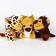 thumbnail image 5 of Paquete de 6 mini juguetes de peluche de animales de la jungla de 48 pulgadas, animales del bosque de peluche, lindo elefante, león, jirafa, tigre, regalo de peluche, 6 piezas, 5 of 8