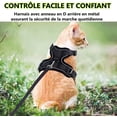 thumbnail image 4 of Cat Harness And Leash For Walking, Escapeproof Adjustable Vest Harnesses For Cats, Breathable Reflective Strips Jacket, 4 of 5