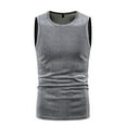 thumbnail image 1 of Nouveau T-Shirt Mode Simple d'Été Sans Manches pour Hommes, 1 of 3