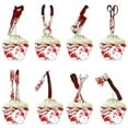 thumbnail image 5 of Cadorn 16PCS Halloween Knife-shaped Cake Toppers for Party Decor, Spooky Cake Borders, Haunted Bar Theme Accessories, Horror Party Supplies, 5 of 5