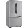thumbnail image 2 of LG LRFCC23D6S 23 Cu. Ft. Stainless Counter-Depth 3-Door French Door Smart Refrigerator, 2 of 4