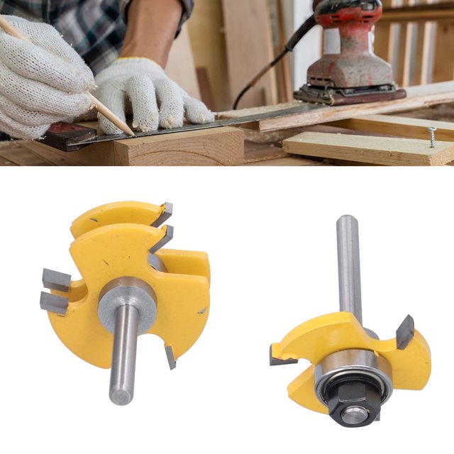 Coupe-Bordure, Forme T Sûr à Utiliser 2 Pcs pour Menuiserie pour Menuiserie
