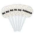 thumbnail image 1 of Norman Cupcake Picks Toppers - Set of 6 - Mutlicolored Speckles, 1 of 1
