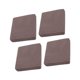 thumbnail image 5 of 4 Piezas Funda de Cojín para Sofá Elástica Protector de Muebles Decorativa para Sala de Estar Material Seda de Leche Adecuada para Uso en Hogar Oficin Marrón, 5 of 8