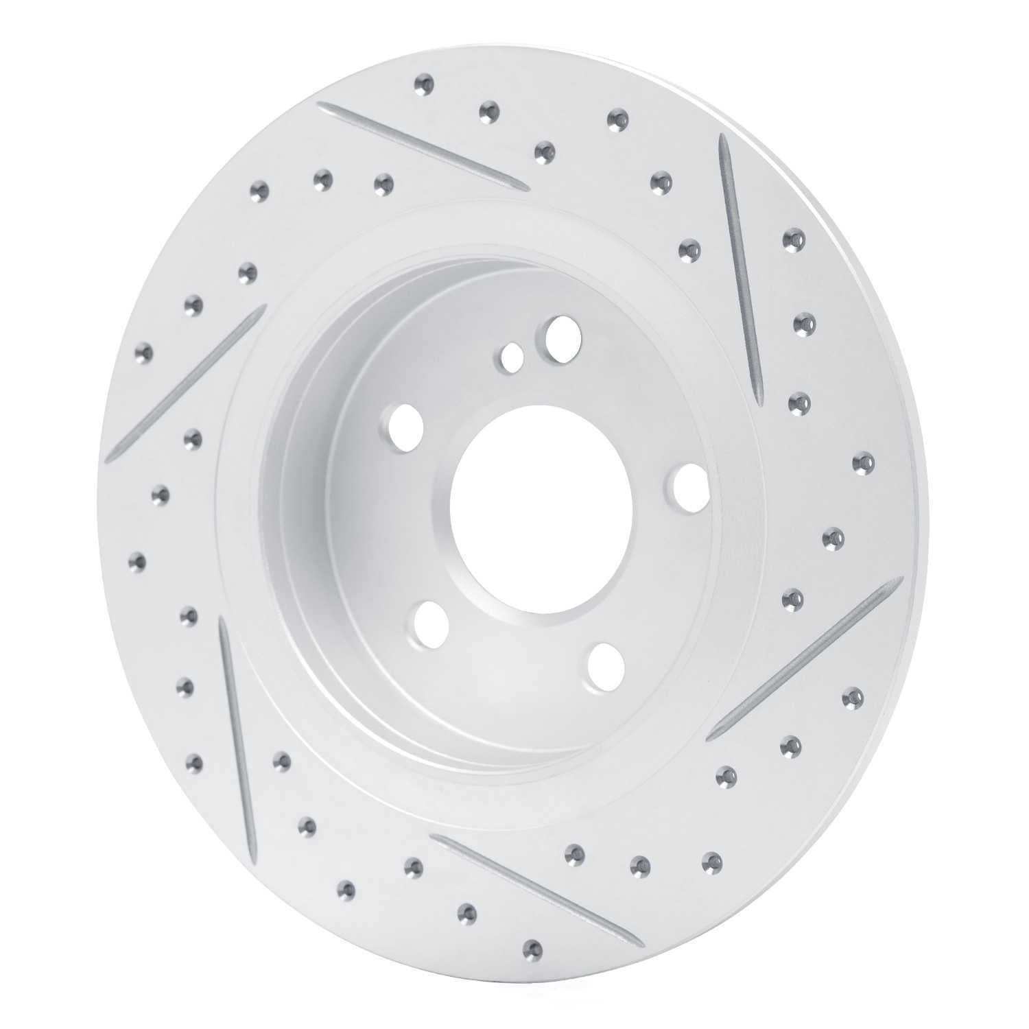 Dynamic Friction Company 830-63107L DFC Geoperformance Rotor - Drilled and Slotted