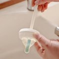 thumbnail image 2 of 3pcs/set, Tiny Window Door Track Groove Gap Cleaning Scrub Brush Set, Utility Deep Detail Scrubber Cleaner Tool With Thin Handles For Small Hole Corner Spaces Of Bottle Caps, Grout, Tile, Keyboard, 2 of 4