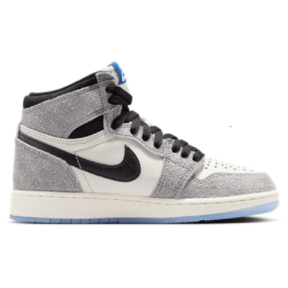 Big Kid's Jordan 1 Retro High OG “Cool Grey” Cool Grey/Black-Game Royal (FD1437 003) - 5