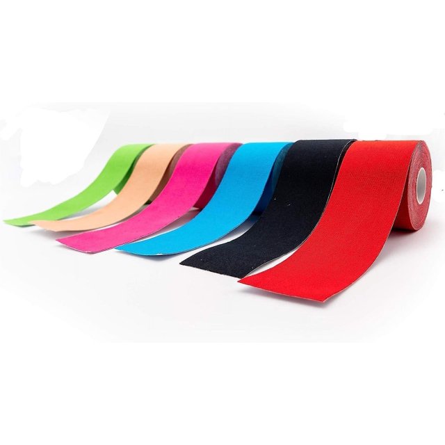 Juego de mezcla de cintas de kinesiología, cintas impermeables adecuadas para deportes y otras actividades.