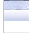thumbnail image 2 of SHIQI-500 Blank Check Stock - Check on Top - Blue Marble, 2 of 4